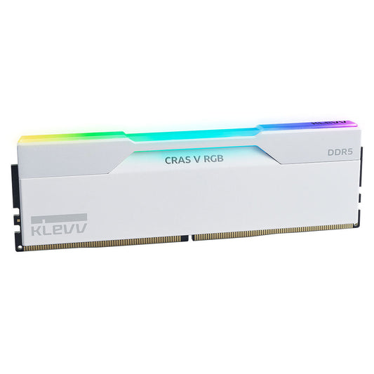 KLEVV CRAS V RGB 32GB (2x 16GB) DDR5 6000MHz CL30 Intel XMP & AMD EXPO Desktop Memory